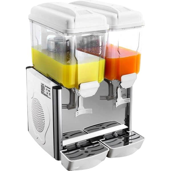 2NDs: F.H.E KD-2X12P Double 12L Paddle Action Drink Dispenser commercial kitchen equipment