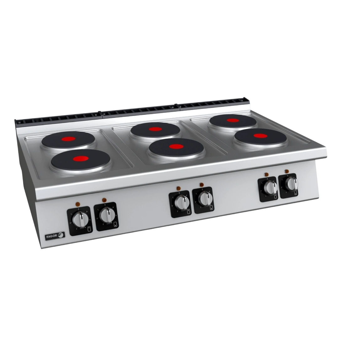 Fagor C-E760 six-plate KORE 700 electric cooktop