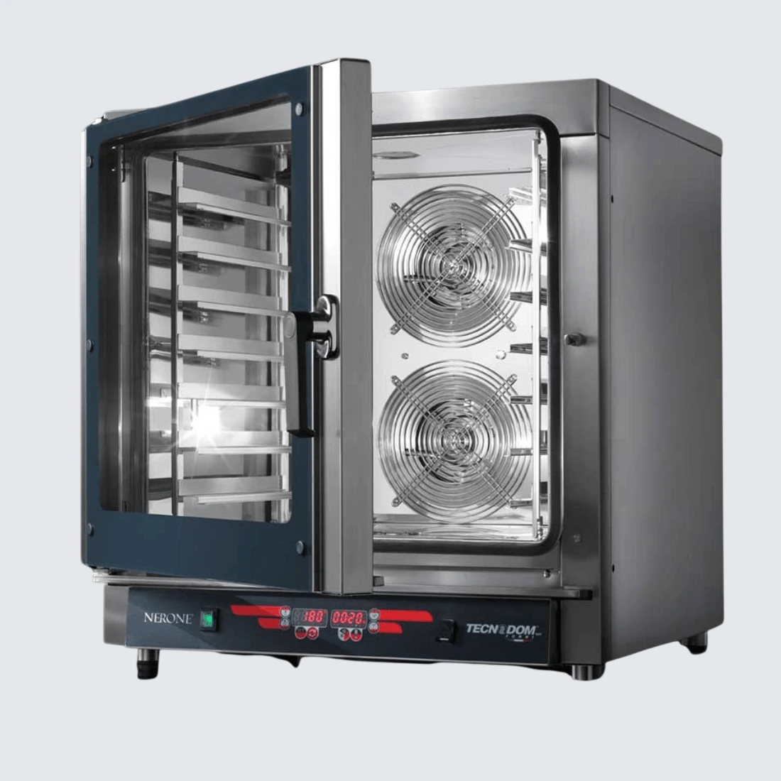 Tecnodom TD-7NE Nerone MID Digital Combi Oven – 7 Tray, Electric commercial kitchen equipment