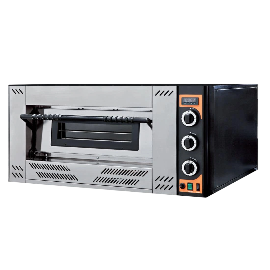 Baker Max Prisma Food PMG-9 Gas Pizza & Bakery Oven – 9 × 30cm Capacity