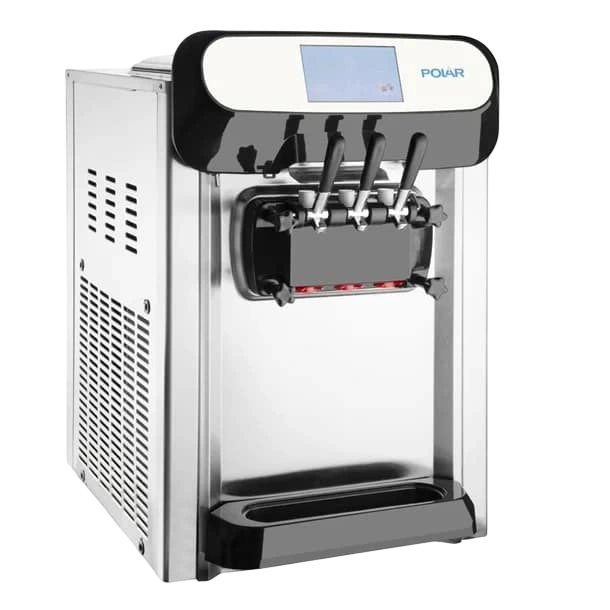 Polar UA034-A U-Series Soft Serve Ice Cream Maker | Dual 6L Hoppers | 25L/hr | 2350W commercial kitchen equipment