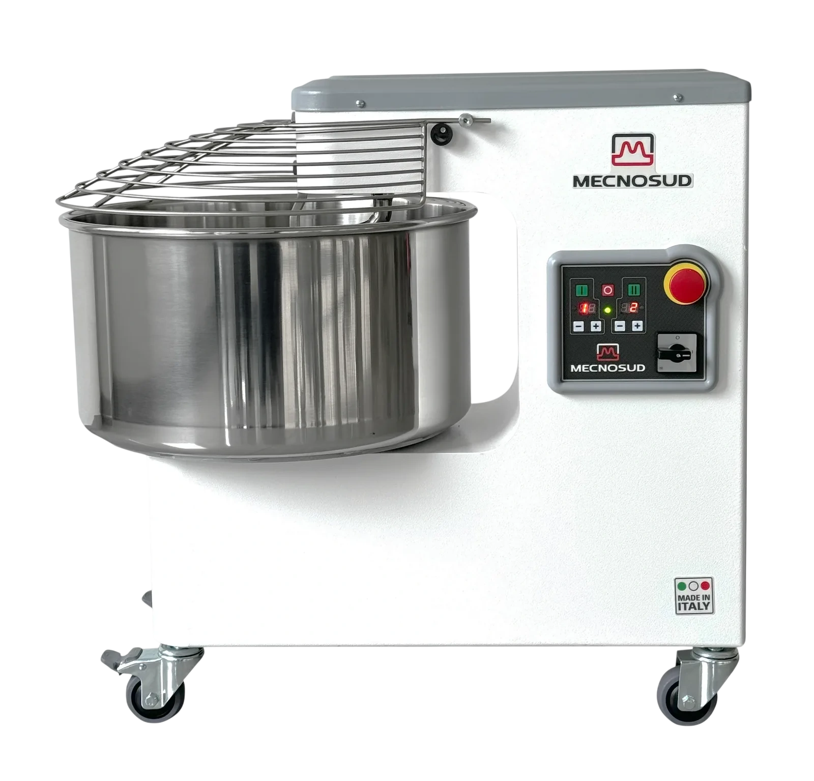 Mecnosud SMM3344 Fixed Head/Bowl 2 Speed Single Phase Spiral Mixer commercial kitchen equipment