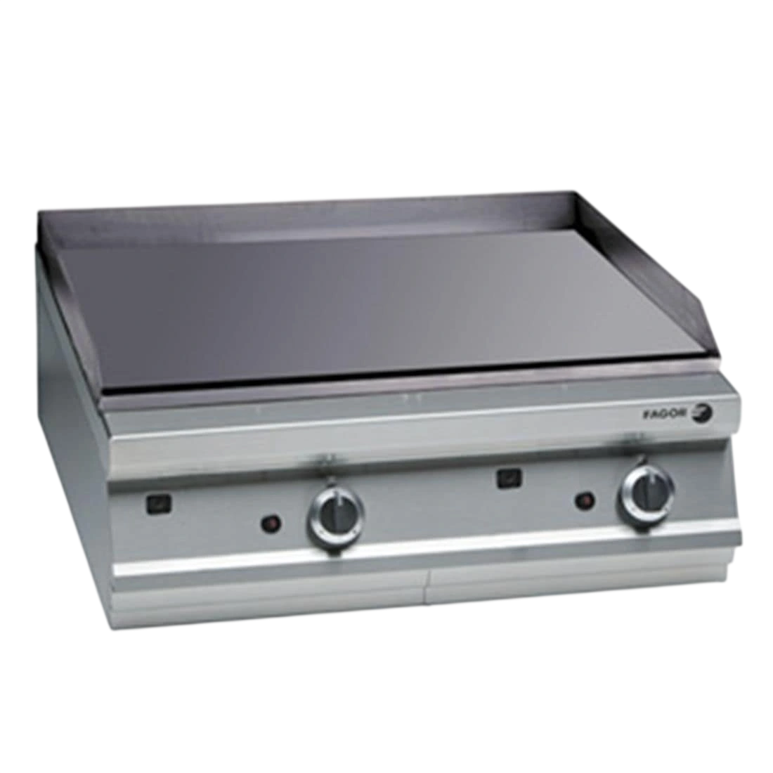 Fagor 900 series natural gas chrome 2 zone fry top FTG-C9-10L commercial kitchen equipment