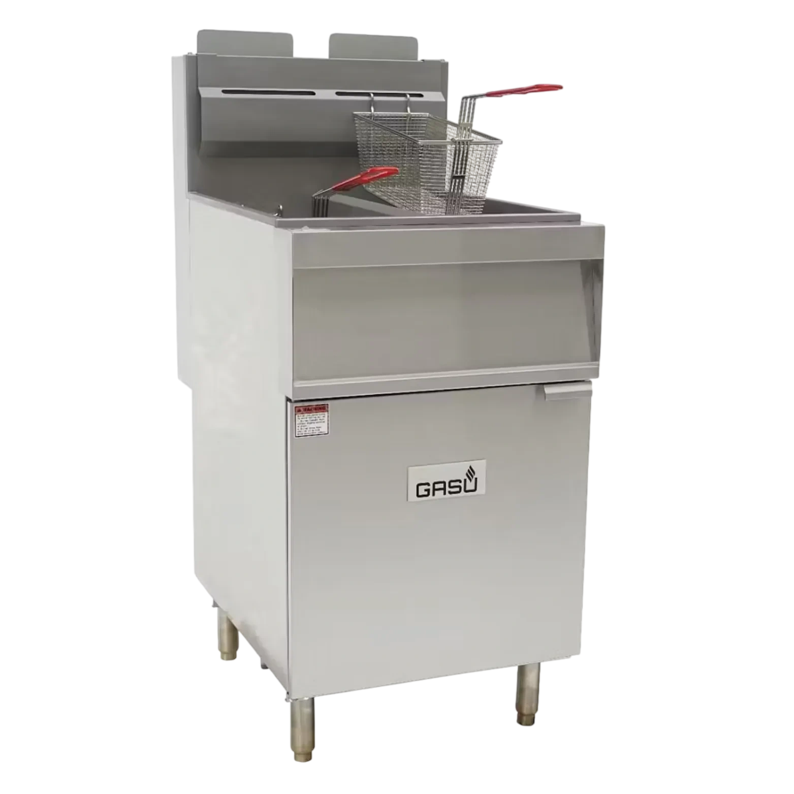 GASU GFG2120 Split Pan Gas Fryer – 35L, Twin Basket, 126MJ/h commercial kitchen equipment