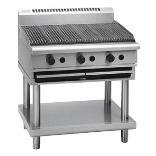 Waldorf CH8900G-LS Gas Char Grill – 900mm, 3 Burner Stand Unit commercial kitchen equipment
