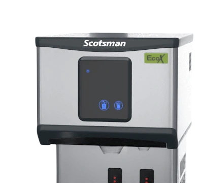 Scotsman DXN107AS Cubelet Ice & Water Dispenser – 70kg, Touch-Free EcoX commercial kitchen equipment