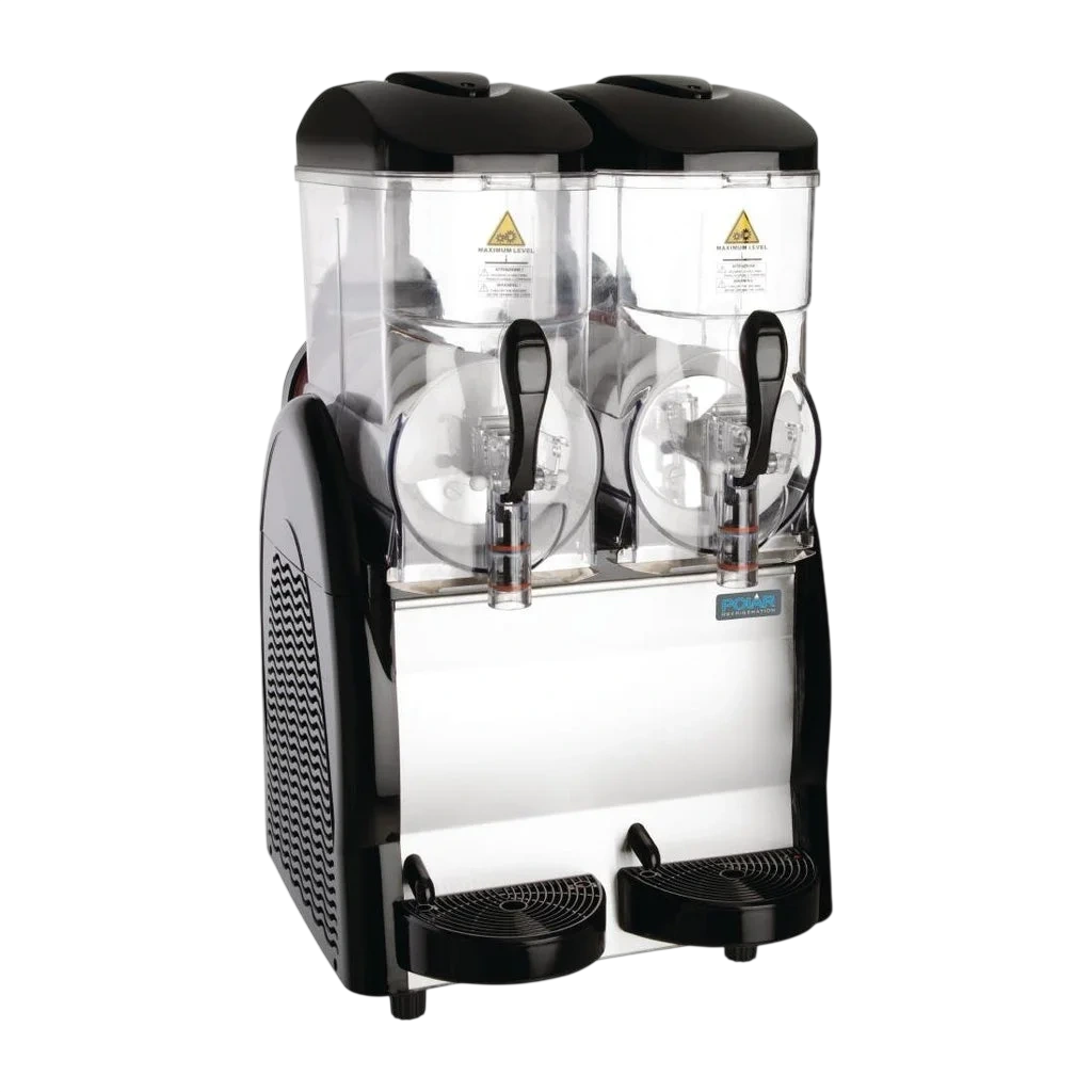 Polar G-Series Dual Bowl Slushie Machine – 2 x 12L, Stainless Steel, LED Display commercial kitchen equipment