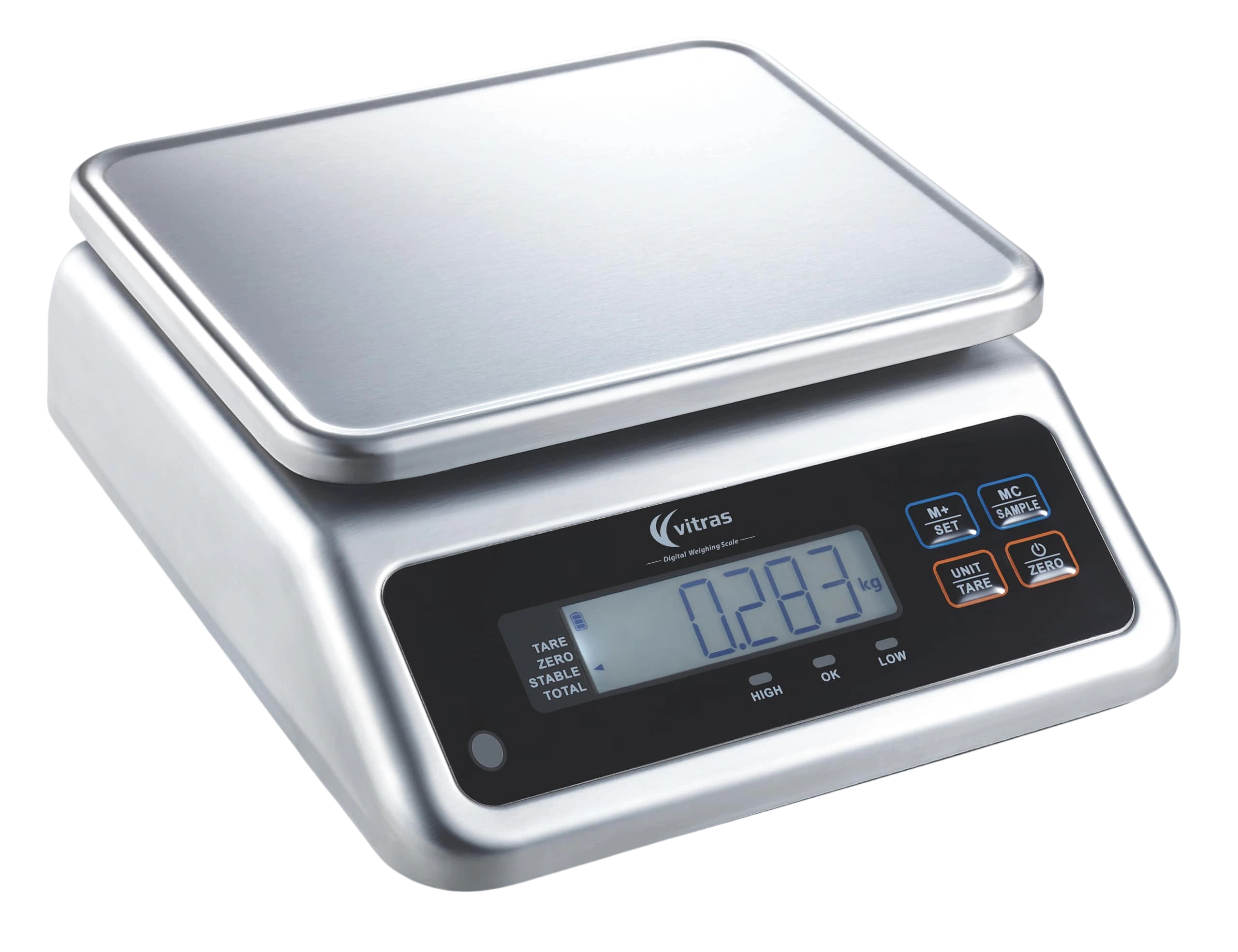 Vitras PSC9502 Dual Display 30kg Waterproof Portion Scale commercial kitchen equipment