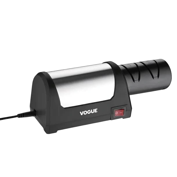 Vogue GD232-A Electric Knife Sharpener | Diamond & Ceramic Wheels commercial kitchen equipment