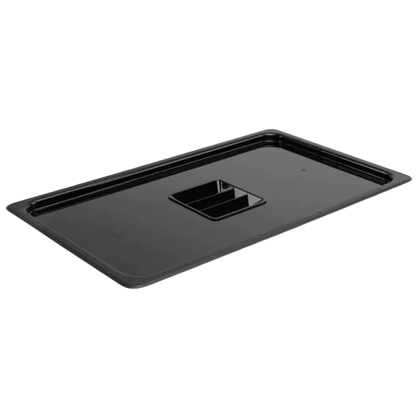 Vogue U474 Black Polycarbonate GN Lid – 1/1 GN, Durable & Food Safe commercial kitchen equipment