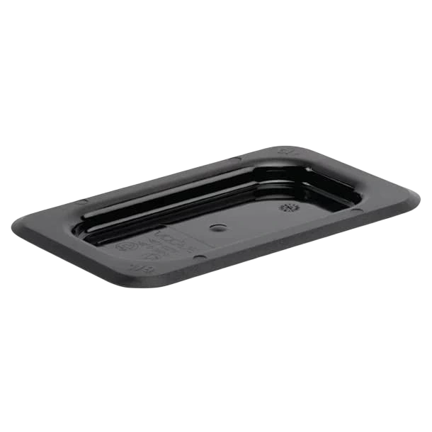Vogue U479 Black Polycarbonate GN Lid – 1/9 GN, Durable & Food Safe commercial kitchen equipment