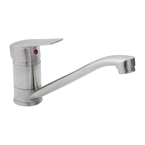 3monkeez Extended Reach Swivel Mixer Tap – 4.5L/min, WELS 6-Star, Stainless commercial kitchen equipment