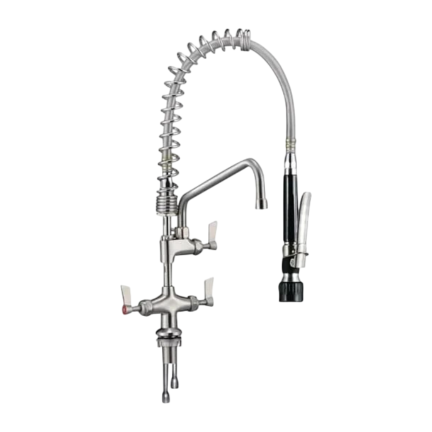 3monkeez Dual Hob Mounted Pre-Rinse Spray Tap with Pot Filler – 305mm commercial kitchen equipment
