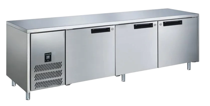 Glacian BCS72476 3 Door Fridge 760mm Deep Stainless Steel Doors
