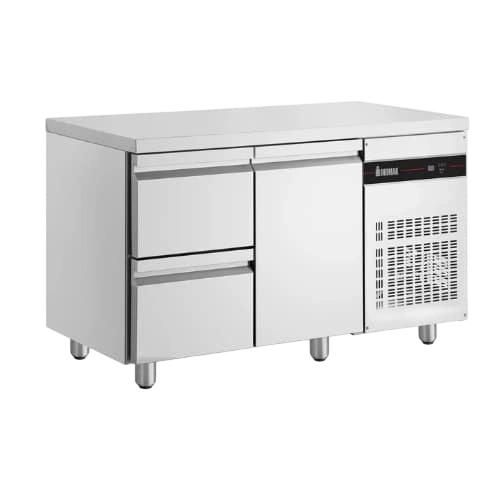 Inomak UBD2000 Under Bar Drawer Fridge – 1 Door / 2 Drawers, 1345mm commercial kitchen equipment