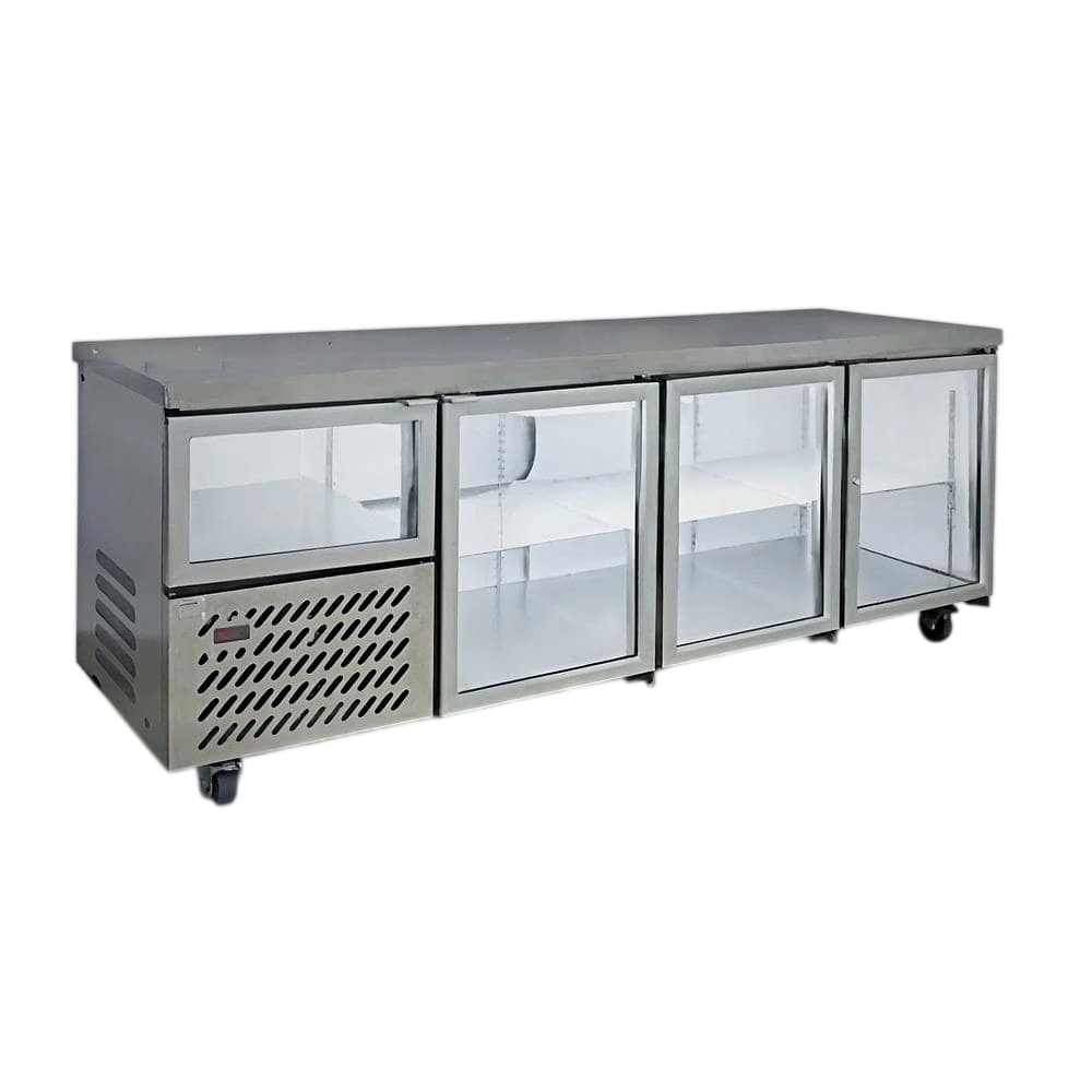 Anvil UBG2400(H) Back Bar Fridge – 886L, 3½ Glass Doors commercial kitchen equipment