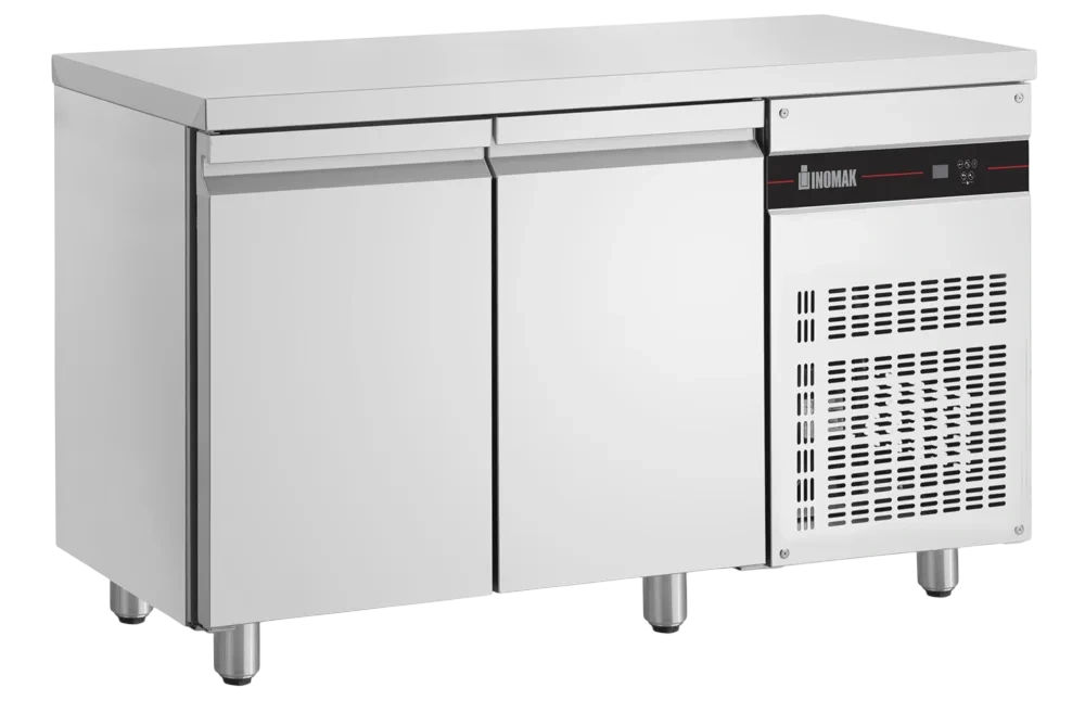 Inomak UBI7134 Stainless Steel Undercounter Fridge 1345mm