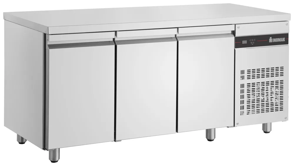 Inomak UBI7179 Stainless Steel Undercounter Fridge 1790mm