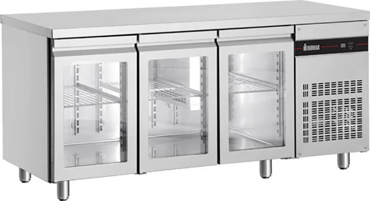 Inomak UBI7179G Glass Undercounter Fridge 1790mm