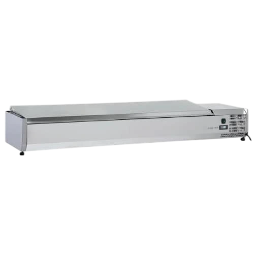 Anvil VRX1800S Refrigerated Ingredient Well – Stainless Steel Lid, 8×1/3 GN commercial kitchen equipment