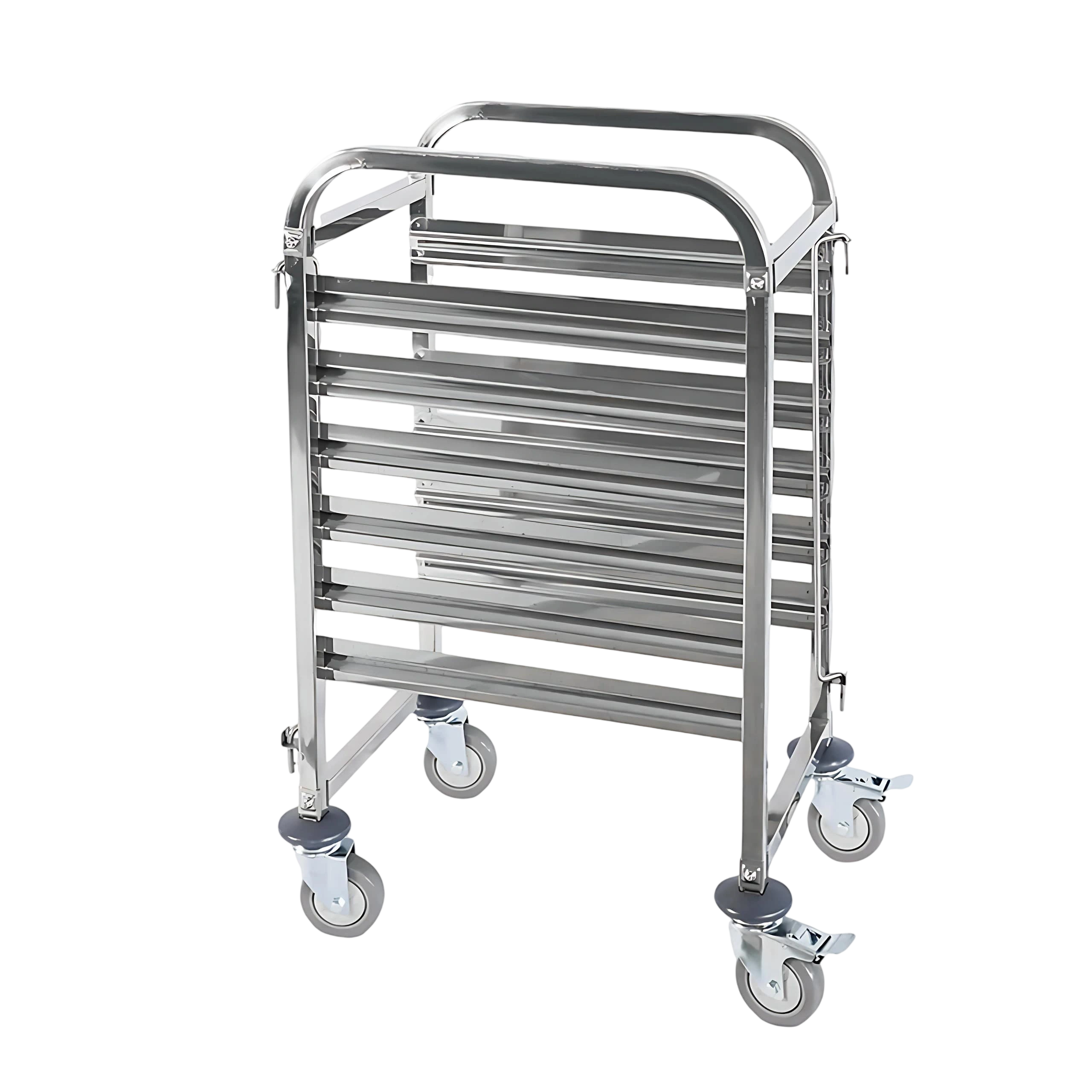 Kitchen Knock 393576 GN Pan Trolley – 6 Tray 1/1 Size, Stainless Steel commercial kitchen equipment