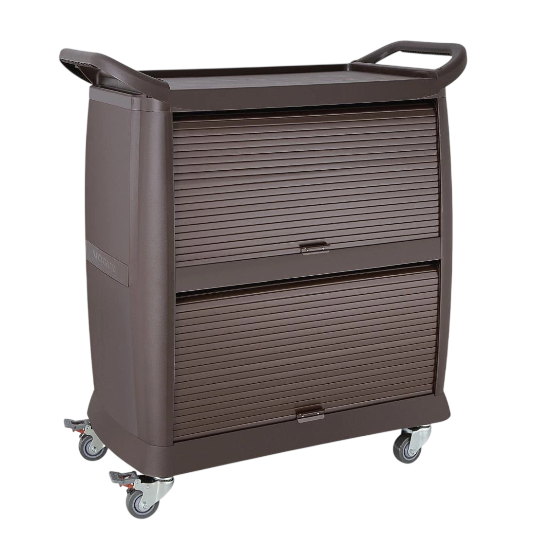 Vogue DK737 Polypropylene 3 Tier Trolley – 90kg Capacity
