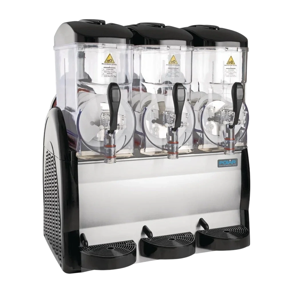 Polar DB843-A G-Series Triple Slush Machine – 3 x 12Ltr Bowls | Chilled Drink Dispenser commercial kitchen equipment