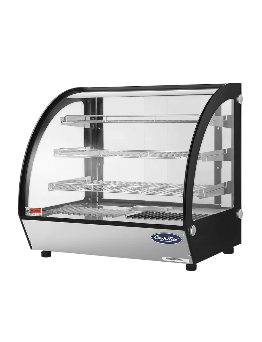 Atosa WHY160L 900mm Curved Hot Countertop Display Showcase – 160L commercial kitchen equipment