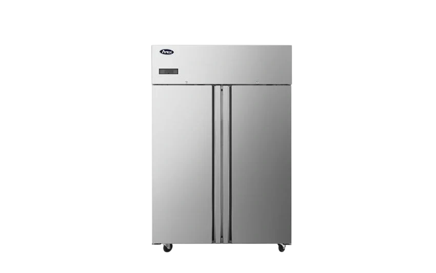 Atosa JBF80RSGR Slimline Upright Double-Door Fridge – 1,090 L Capacity | Ideal for Tight Spaces commercial kitchen equipment