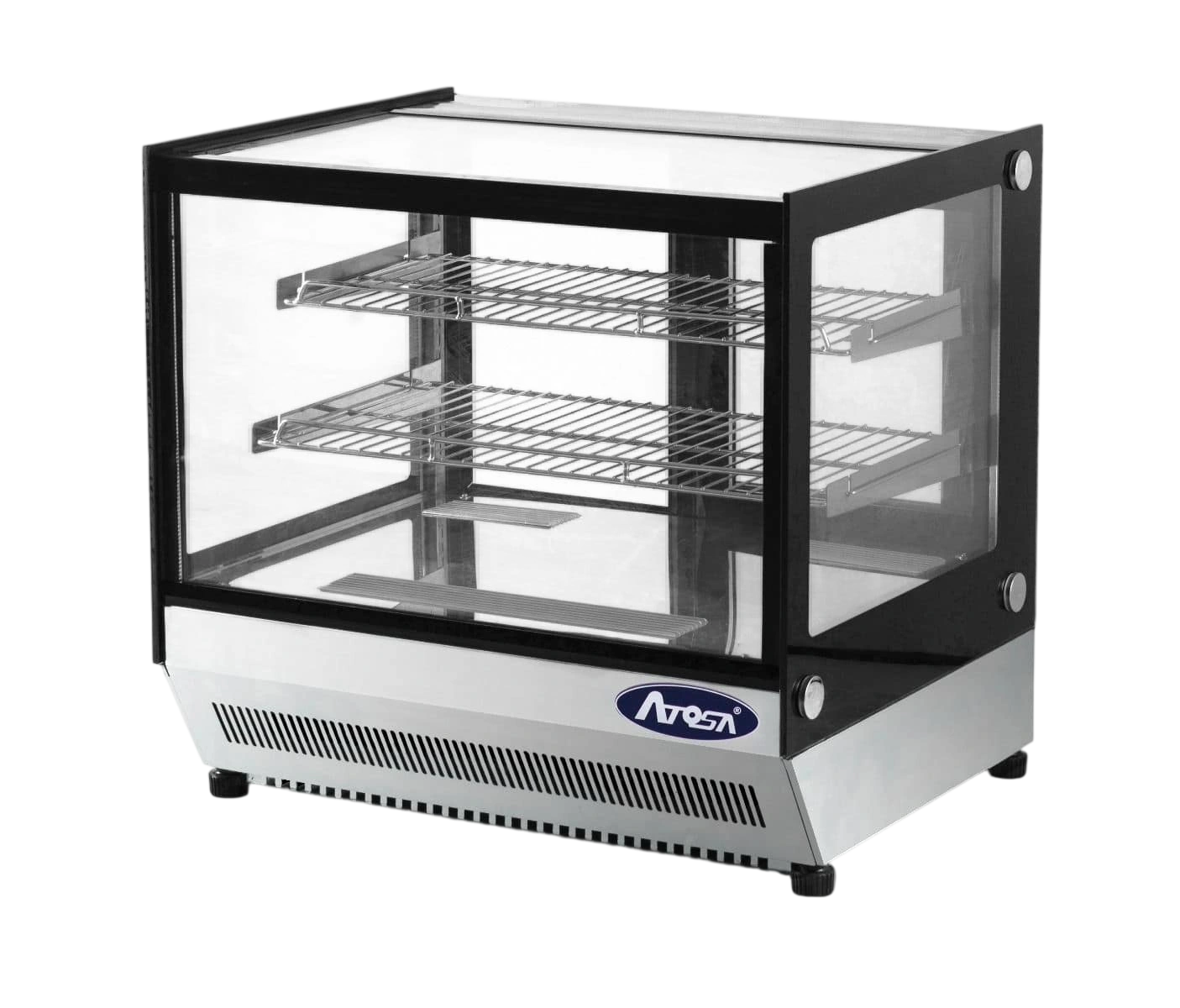 Atosa WSF160L Countertop Square Cake Showcase 900mm | Ideal for Cafes & Bakeries commercial kitchen equipment