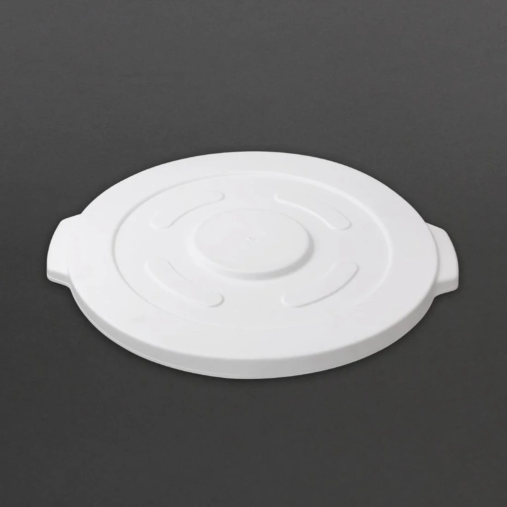 Vogue Round Container Lid White - 398mm 38Ltr commercial kitchen equipment