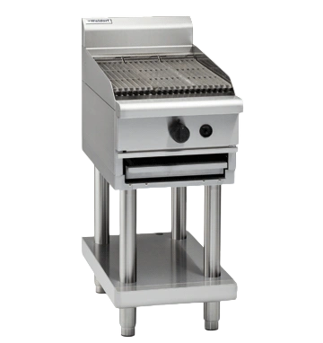 Waldorf CH8450G-LS Gas Chargrill – 450 mm, 48 MJ Burner on Stand commercial kitchen equipment