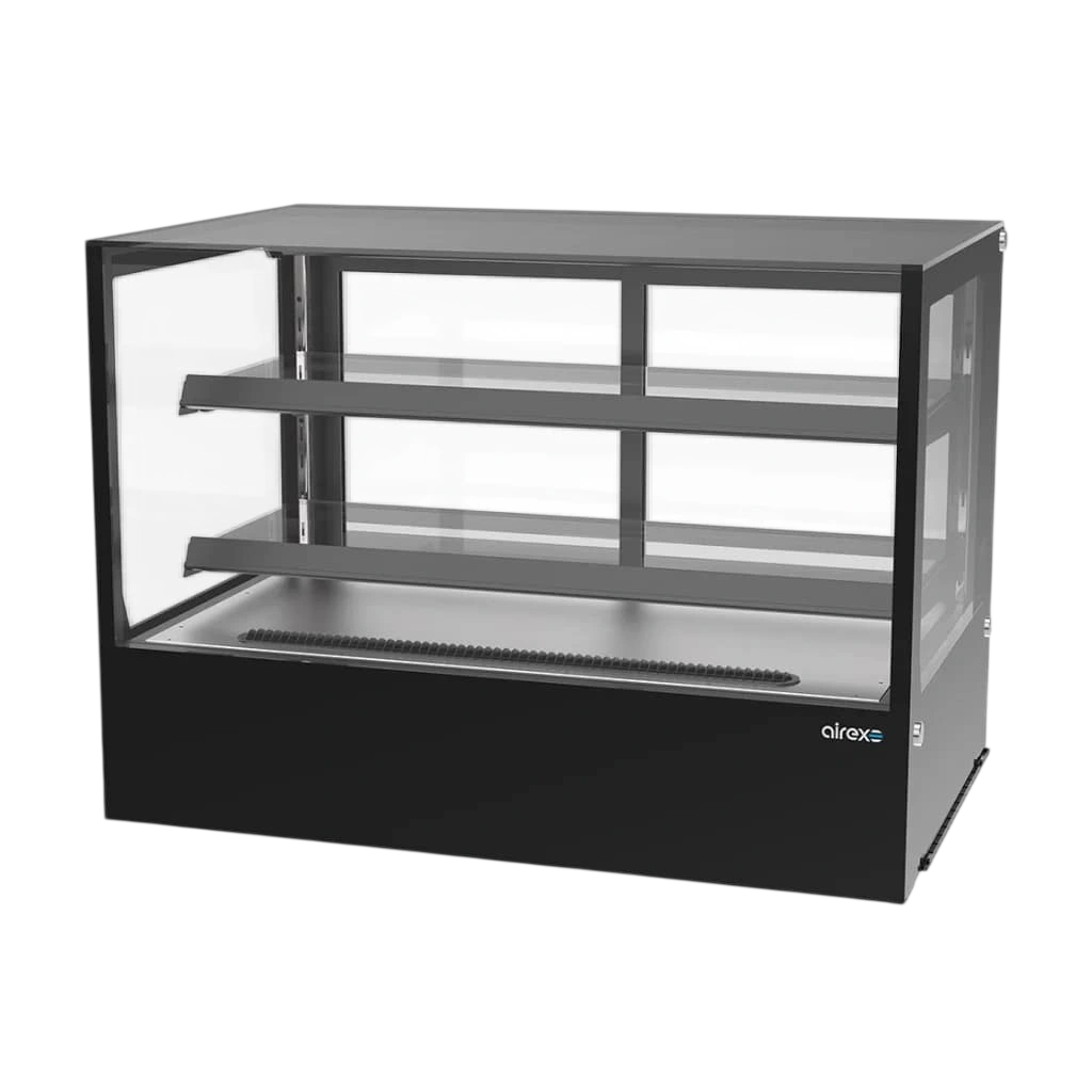 Airex AXR.FDCTSQ.09 Countertop Square Food Display – 160L, LED Lit commercial kitchen equipment