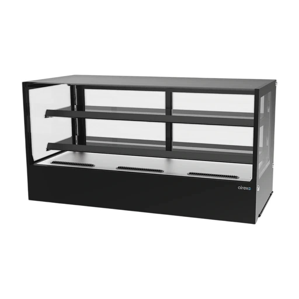 Airex AXR.FDCTSQ.12 Countertop Square Food Display – 200L, LED Lit commercial kitchen equipment