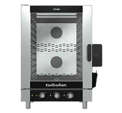 Turbofan EC40M10 – 10 Tray Manual Electric Combi Oven commercial kitchen equipment