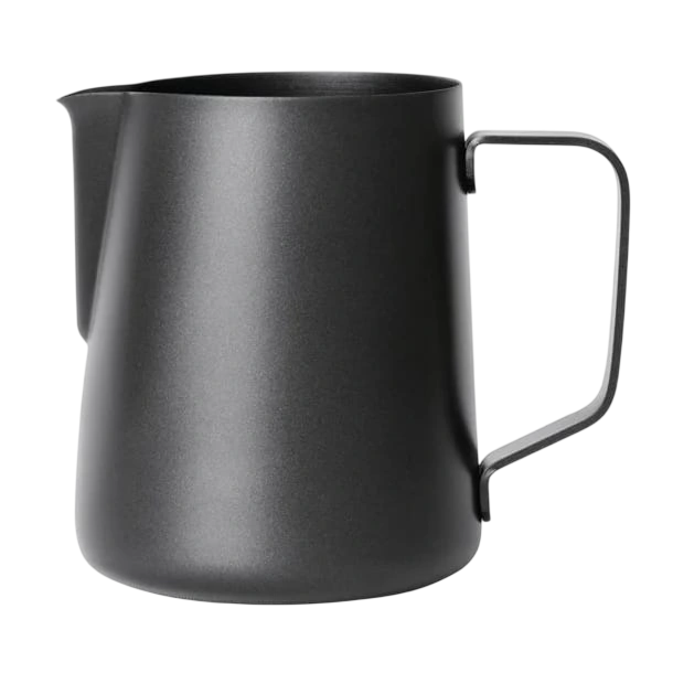 Olympia CM607 Black Non-Stick Milk Frothing Jug – 570ml commercial kitchen equipment