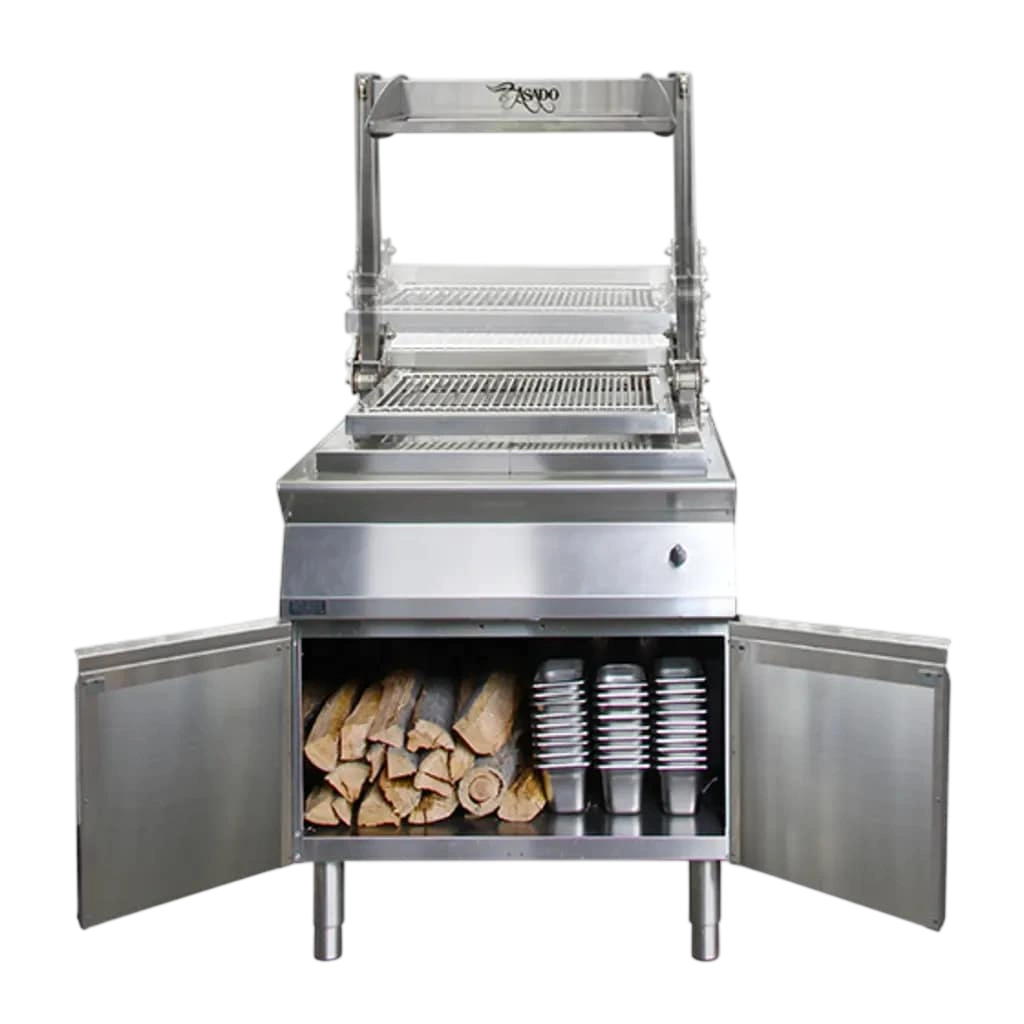 Asado SPAS.PGA.EL9.800 Parilla Grill – 800mm Wood Fire commercial kitchen equipment