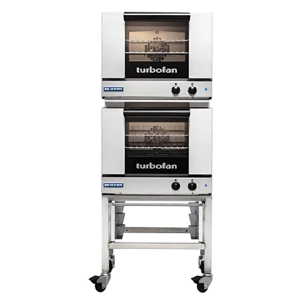 Turbofan E22M3/2 Double Stacked Convection Ovens – Half Size commercial kitchen equipment