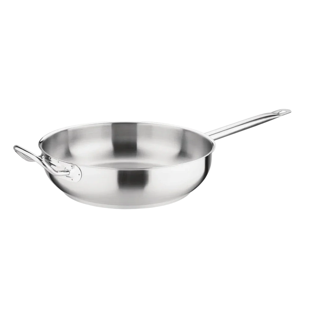 Vogue FB699 Stainless Steel Sauté Pan – 300mm, 5.1L Induction Ready commercial kitchen equipment