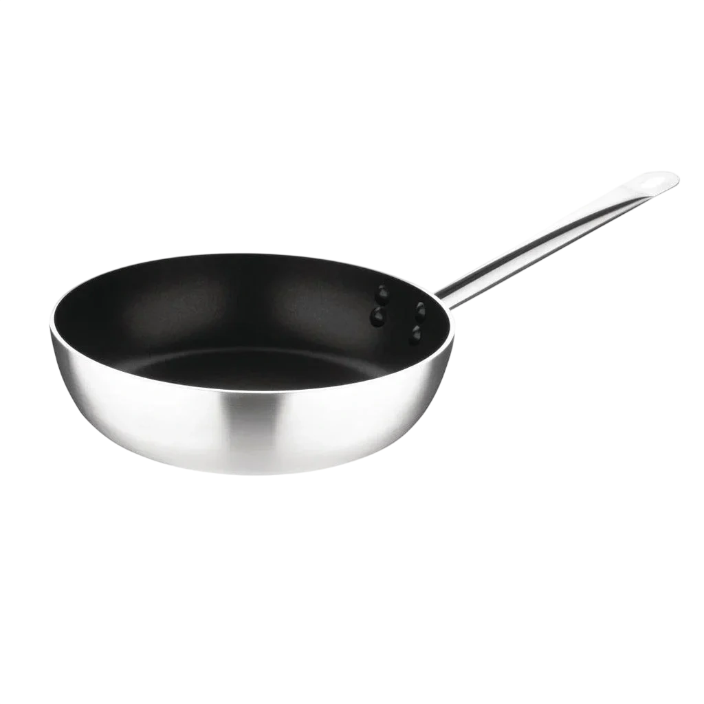 Vogue FB695 Aluminium Non-Stick Sauté Pan – 280mm Platinum Plus commercial kitchen equipment