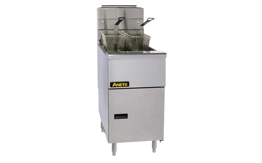Anets AGG14 Gas Tube Fryer – 19–21L, 397mm | KW Commercial Kitchen commercial kitchen equipment