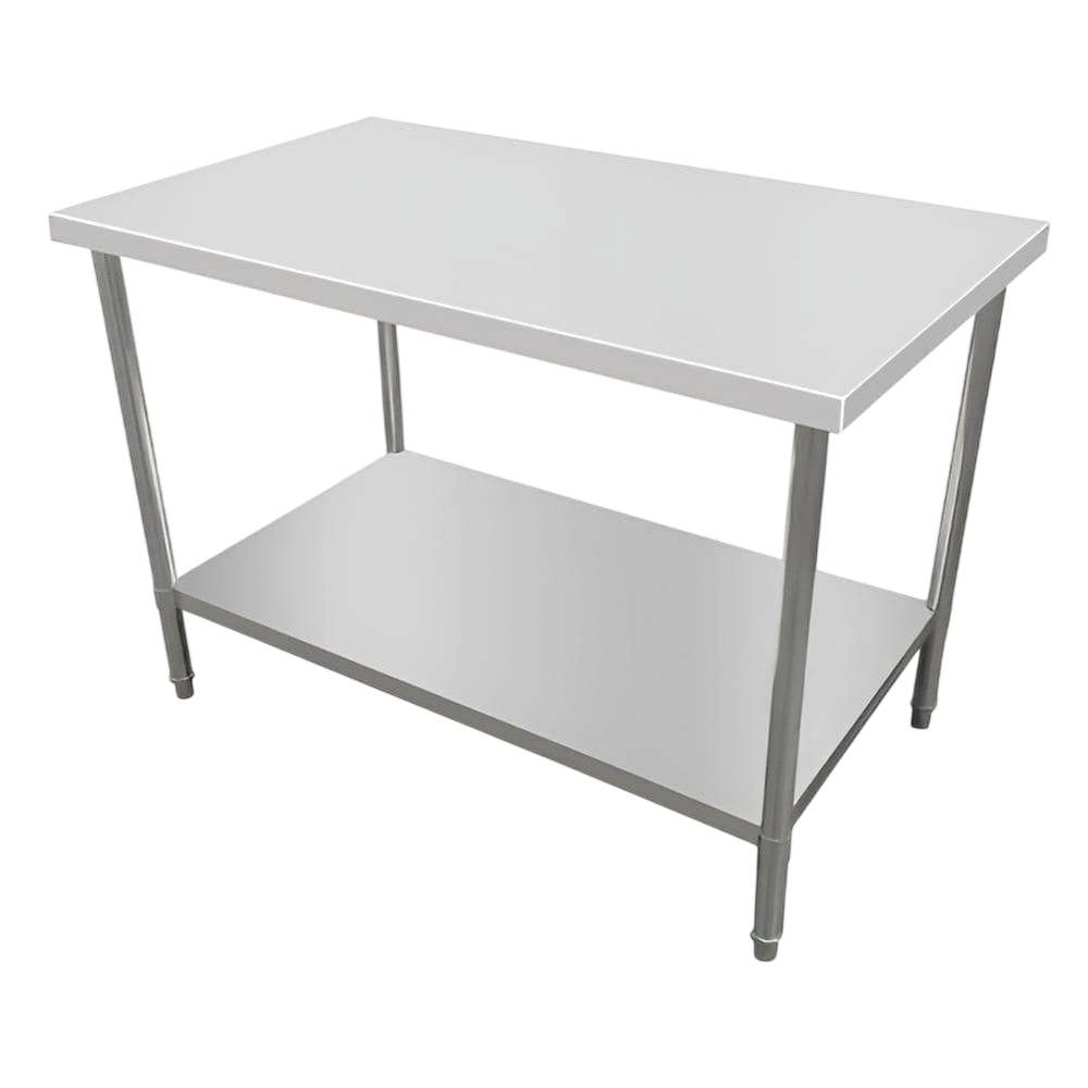 Kitchen Knock 419917 Stainless Steel Work Bench – 700×700mm with Undershelf commercial kitchen equipment