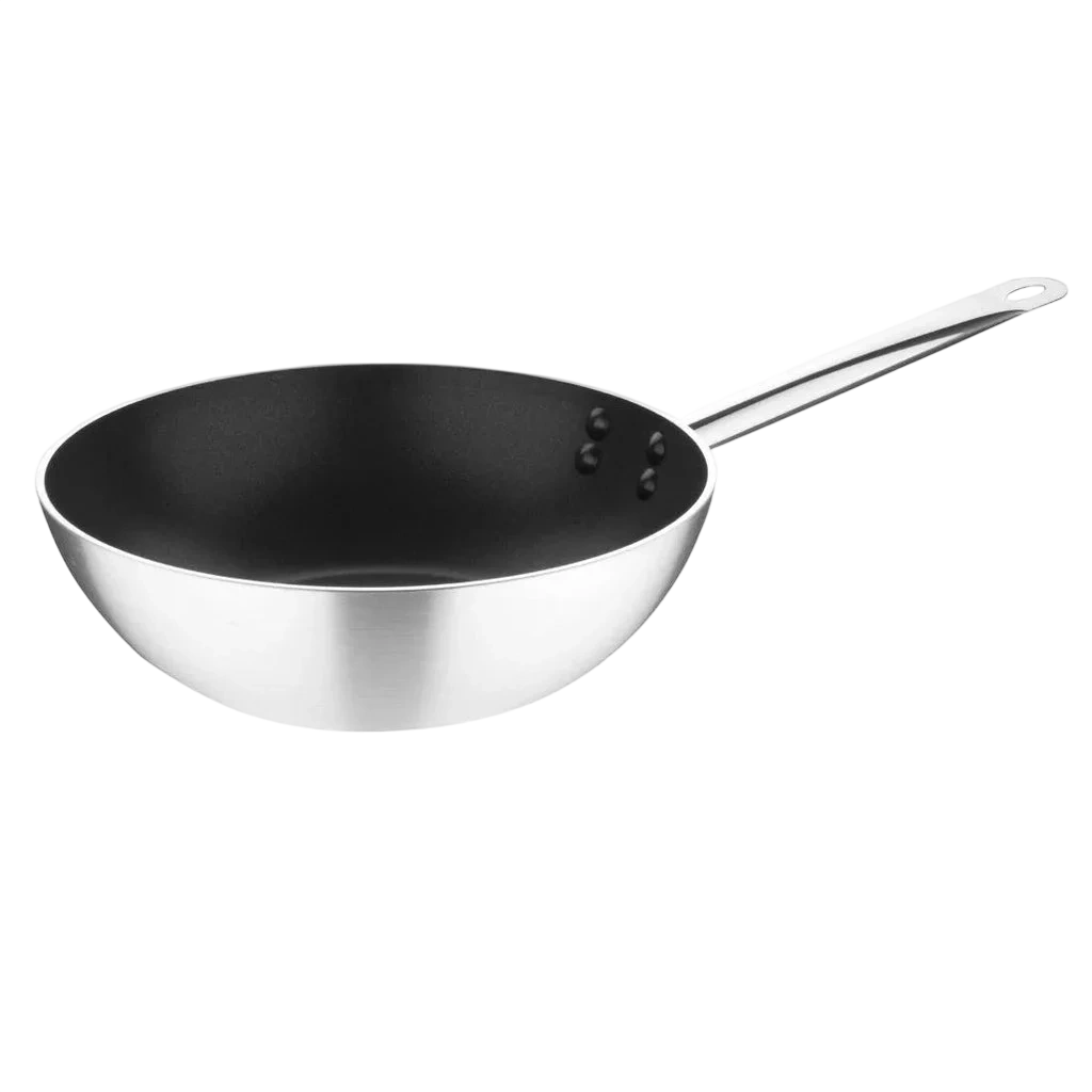 Vogue FB690 Non-stick Induction Wok – 300mm Teflon Platinum Plus commercial kitchen equipment