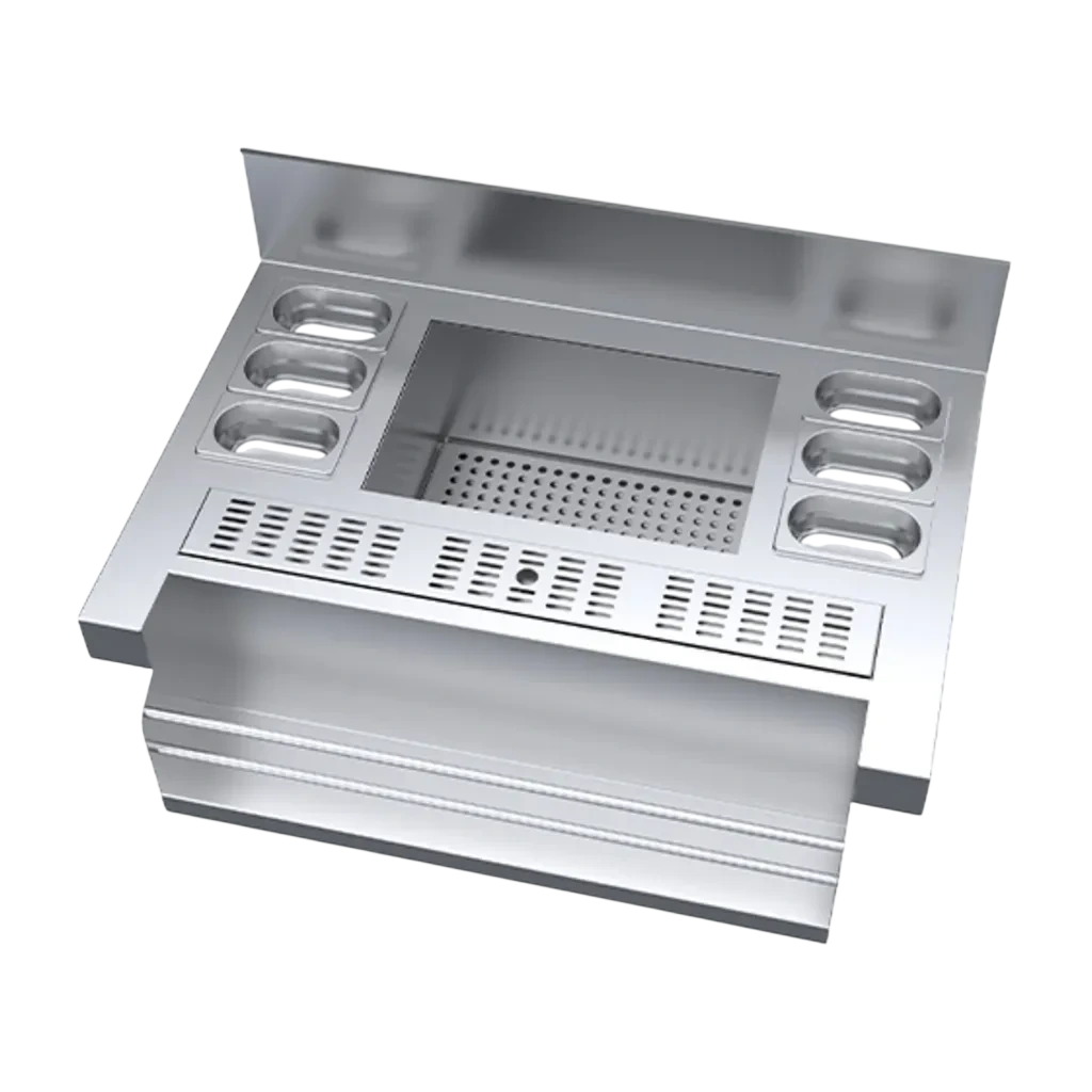 Simply Stainless SBM.CS.0950 Cocktail Station – 950mm, 600mm Depth | KW commercial kitchen equipment