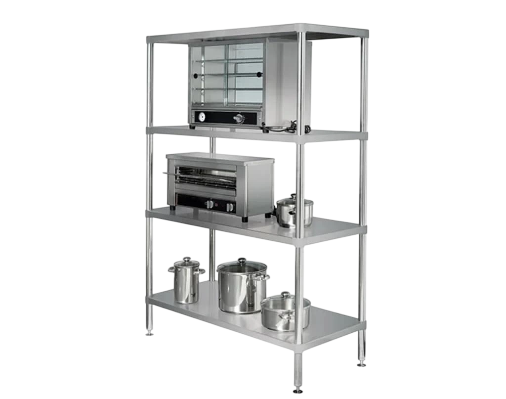 Simply Stainless SS17.0900SS 4 Tier Stainless Steel Shelving – 900mm | KW commercial kitchen equipment