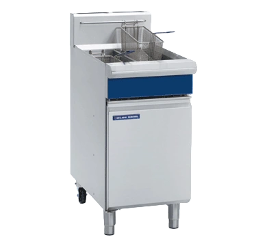 Blue Seal GT46 Gas Fryer – 450mm Twin Pan, 13L + 13L | KW Commercial Kitchen commercial kitchen equipment