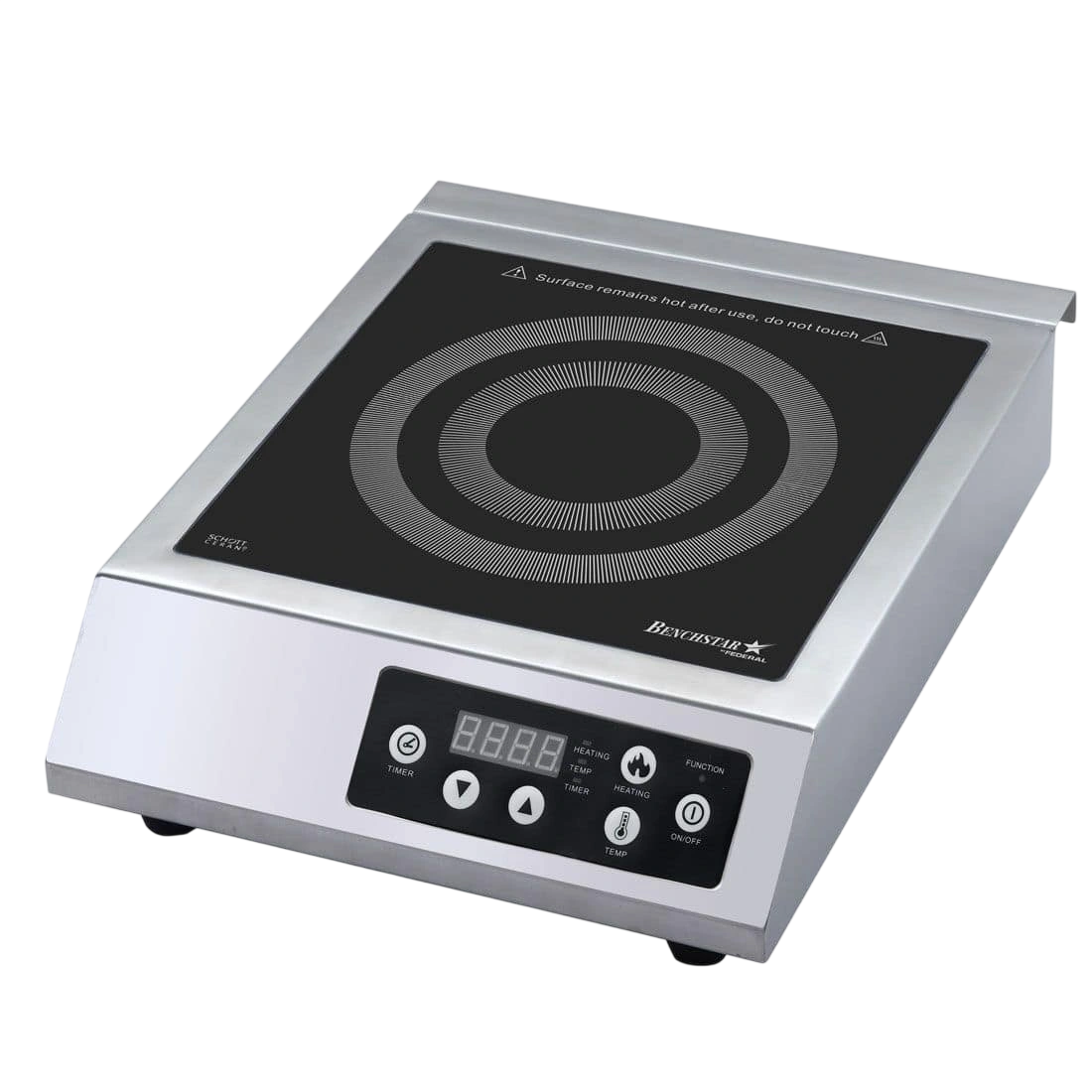 Benchstar BH3500S Induction Plate – 3.5kW Schott Ceran Glass | KW commercial kitchen equipment