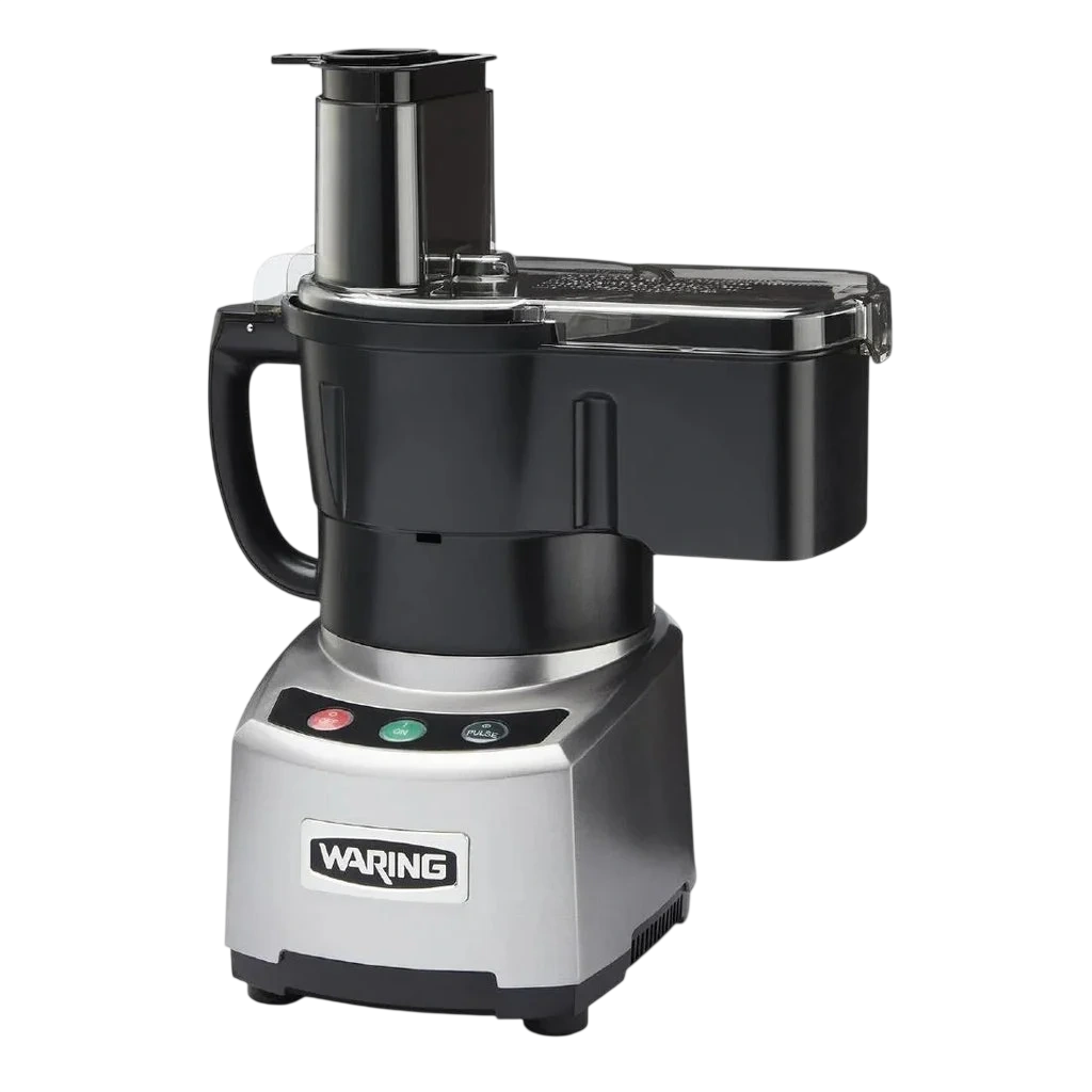Waring 4 Quart Combination Bowl Cutter and Continuous Feed with LiquiLock Seal commercial kitchen equipment
