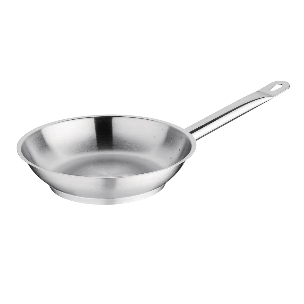 Vogue M924 Stainless Steel Frying Pan 200mm commercial kitchen equipment