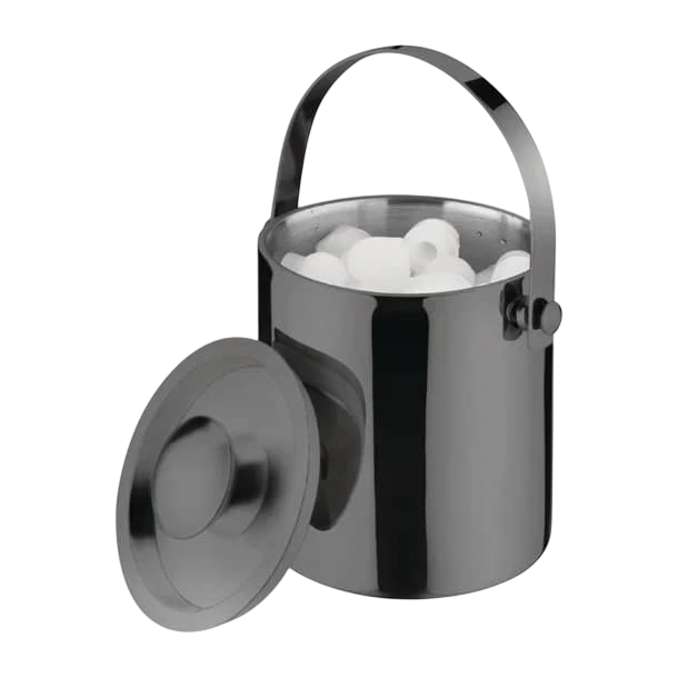 Olympia DR742 Double Walled Ice Bucket – 1Ltr Gunmetal commercial kitchen equipment